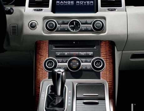  Range Rover Sport 2012 Central Console