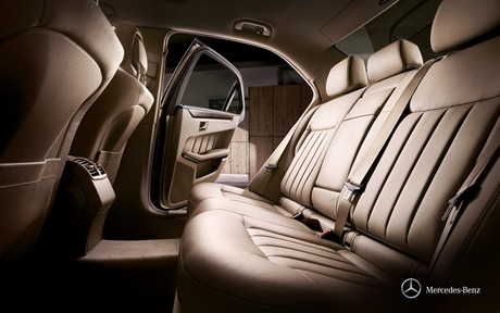 Mercedes E-class 2012 interiors back
